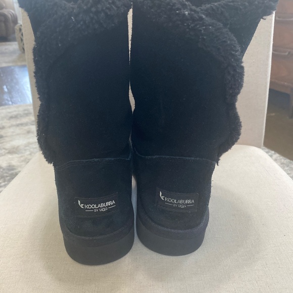 UGG KOOLABURRA black tall Womens boots size 9 10” tall - Picture 3 of 8